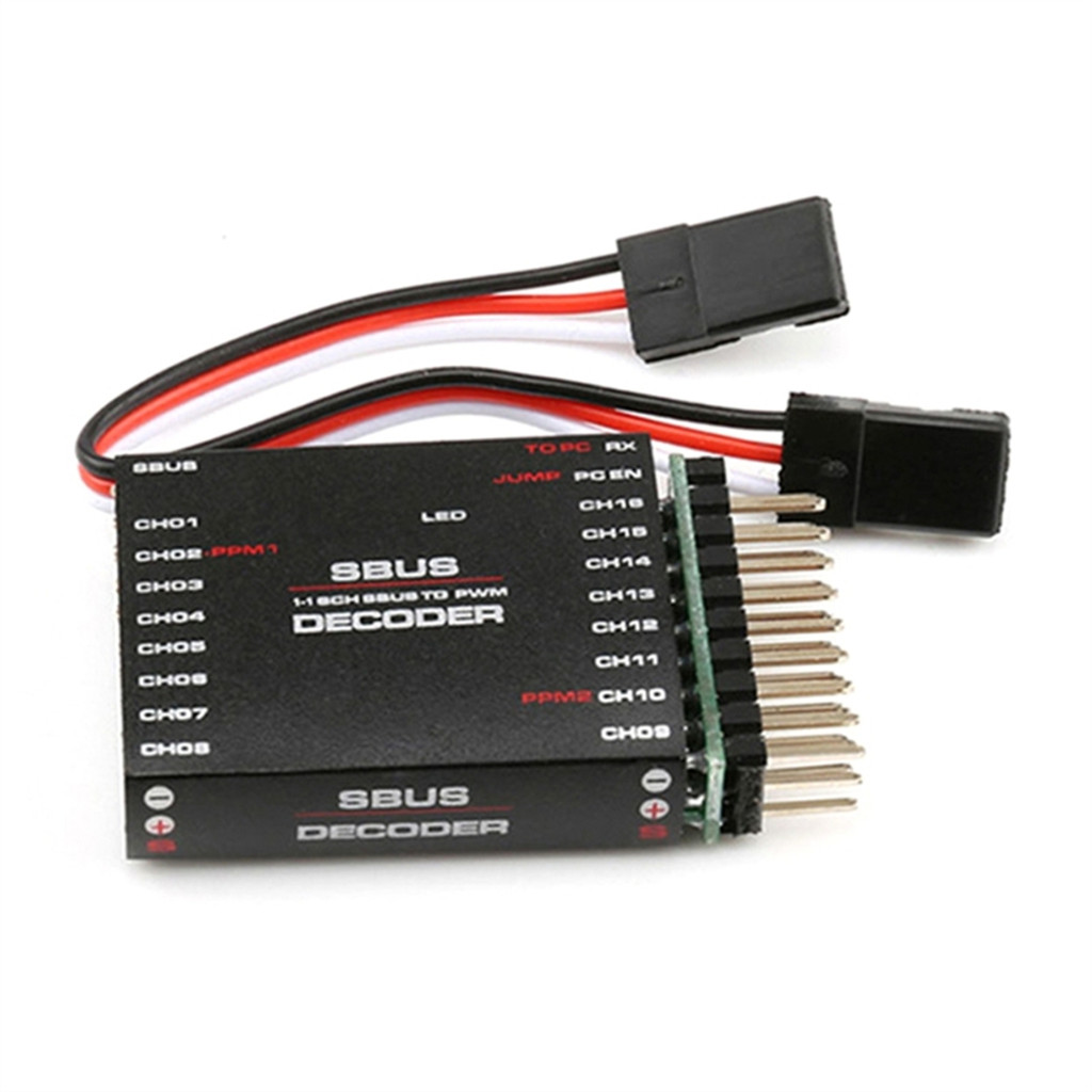 B34B-SBUS to 16CH PWM Converter SBUS to PWM/PPM Decoders Two Way PPM Support Conversion for Futaba O