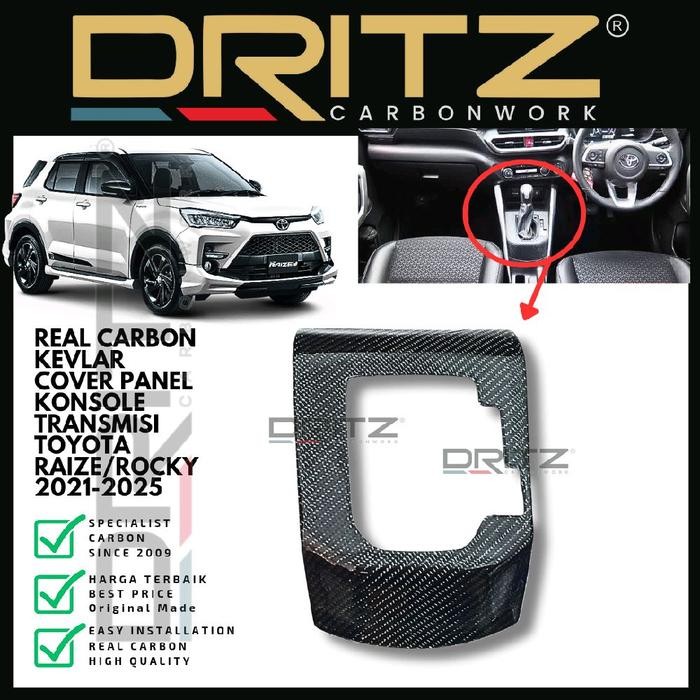 TERBAIK Asli Carbon Kevlar Cover Panel Stir 3pc Honda Jazz Gk5 / Honda HRV karbon fibre fiber
