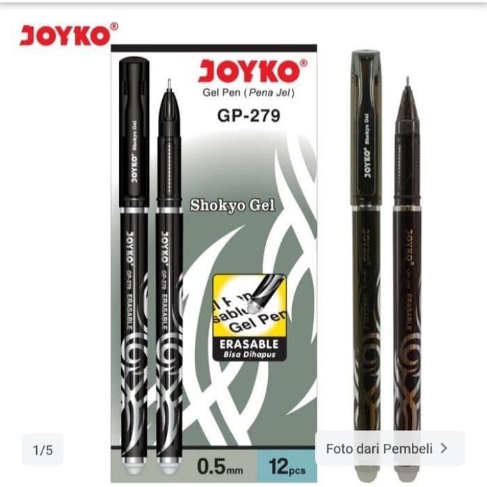 

ASLI..! PULPEN JAYKO SHOKYO GEL BISA HAPUS ISI 12 PCS