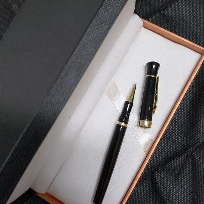 

LANGSUNG GAS.! PULPEN MEWAH LUXURY MBL ROLLER BALL TTD LENGKAP DENGAN BOX EXLUSIVE STATIONERY