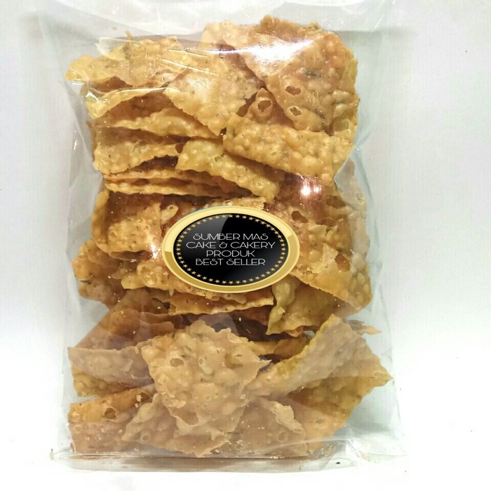 

KERIPIK BAWANG 250gr / KERIPIK PANGSIT / KERIPIK BAWANG
