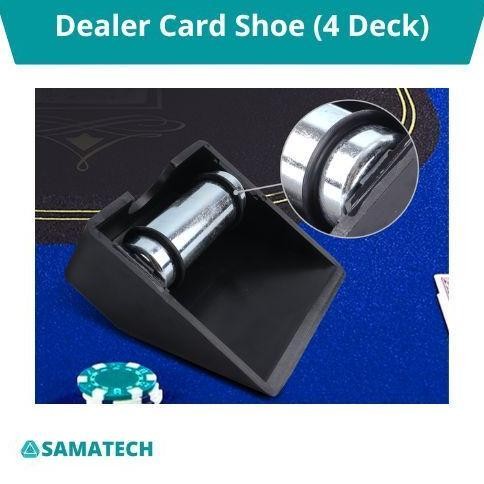 [NEW] PROFESSIONAL DEALER CARD SHOE 3 4 DECK ACRYLIC BACCARAT BLACKJACK POKER