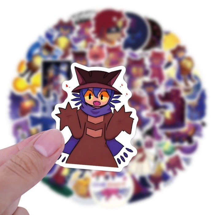 10/30/60pcs Role-playing Game OneShot Stickers Cute Niko Cartoon Sticker DIY Phone Skateaboard