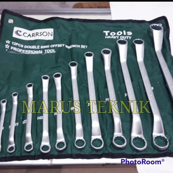 Kunci Ring Set 12 Pc 6-32Mm Carrson