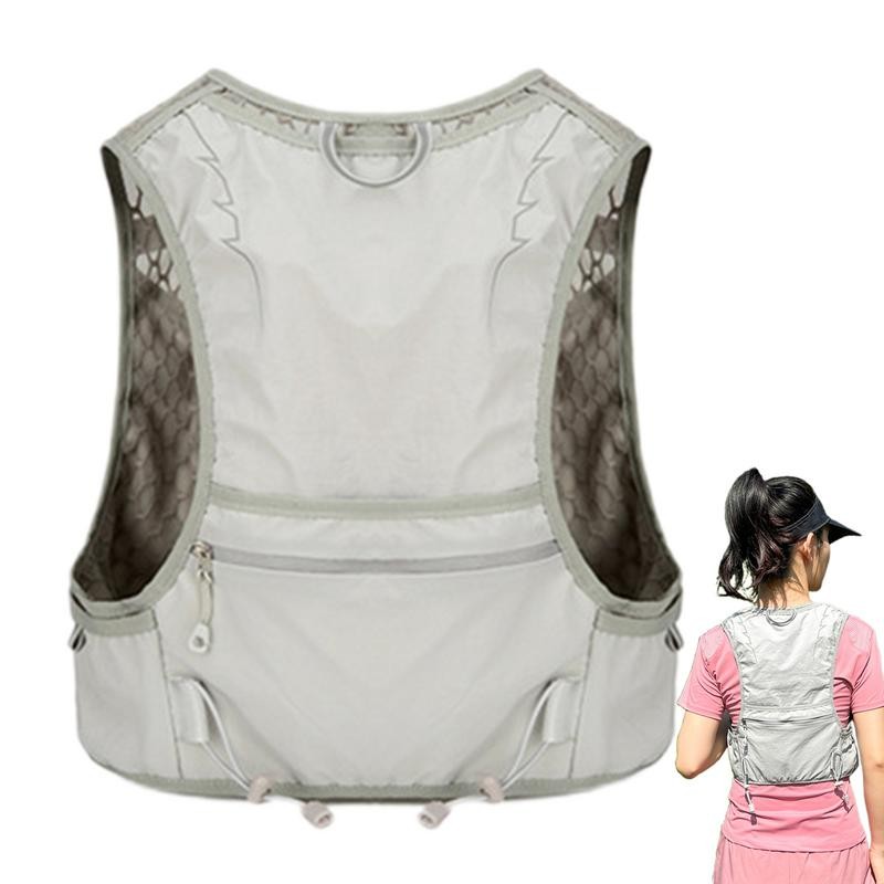 Portable Running Hydration Vest Backpack Leakproof Hydration Bladder Daypack Lightweight Insulated