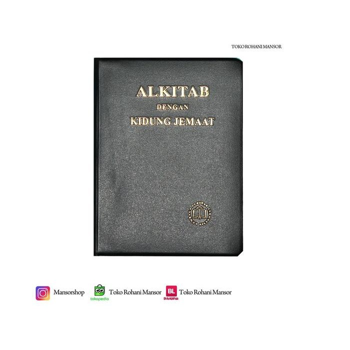Buku Rohani ten Alkitab Sedang + Kidung Jemaat LAI