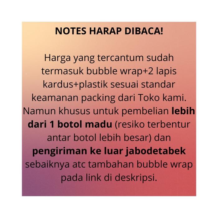 

Madu Murni Nusantara 650 Ml Besar Original 100% Halal
