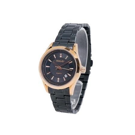 Jam Tangan Couple Halei 569 Casual Original Rose Gold Made In Japan Asli 100%
