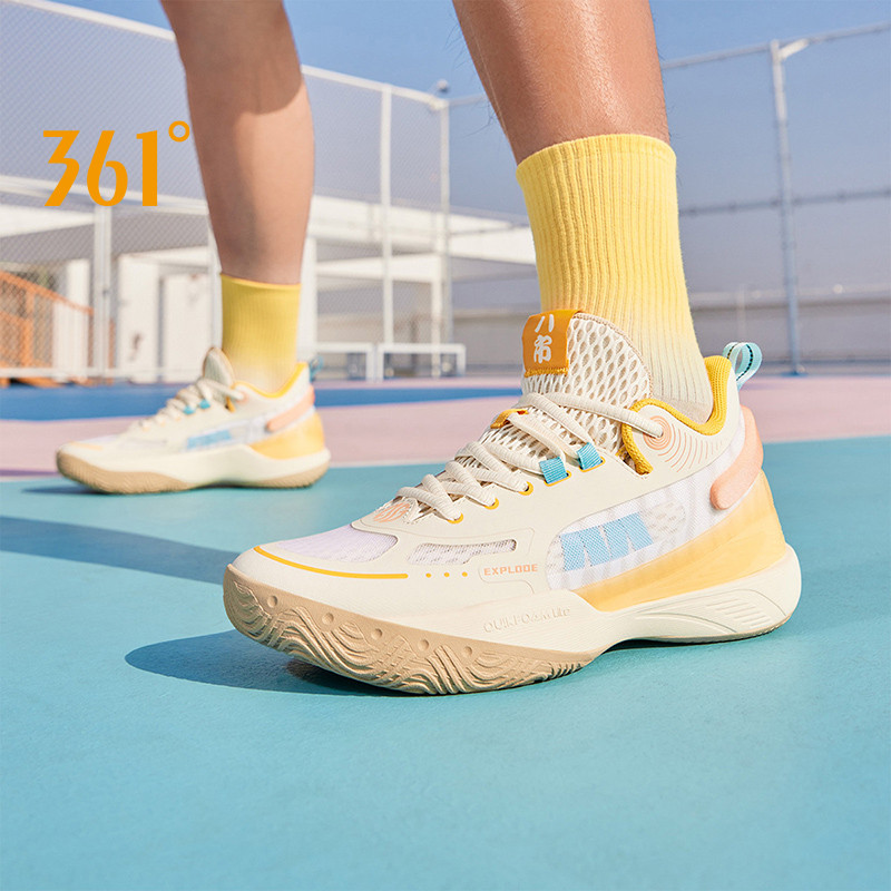 361 Degrees AG EXPLODE Aaron Gordon Men Basketball Sport Shoes Wear-Resistant Non-Slip Breathable