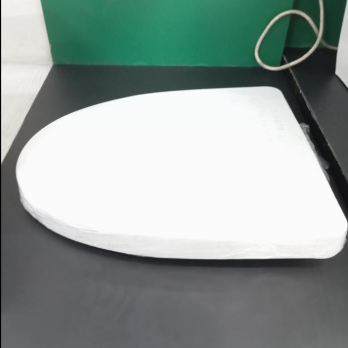 OULU Closet Seat Cover A907 White Tutup Kloset