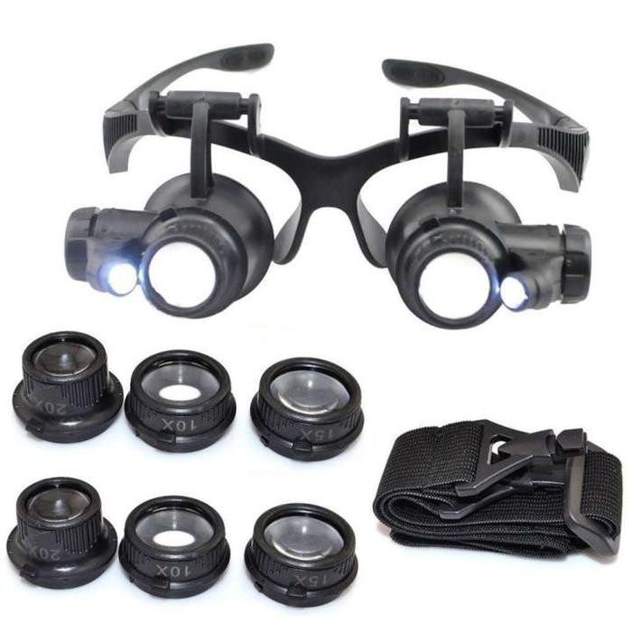 

KACAMATA PEMBESAR 25X ZOOM MAGNIFIER DENGAN 2 LED LIGHT