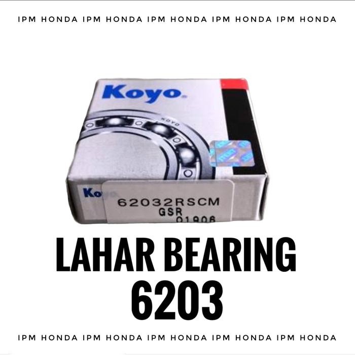 Lahar Bearing 6203 pompa power eering H CRV Civic Accord Odyssey