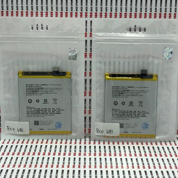 Mutu- Baterai Oppo F9 / Baterai Oppo Blp 681 / Blp681 Ori