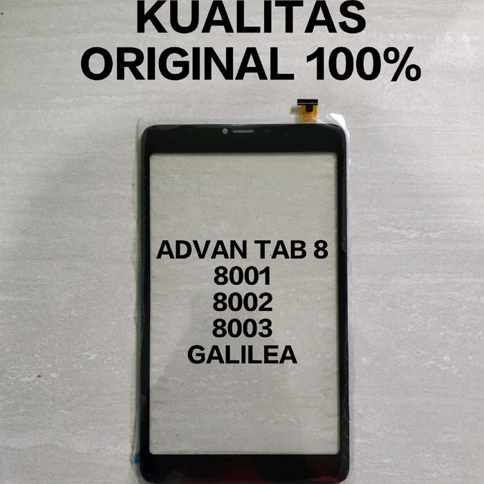 Siap- Touchscreen Tc Ts Tablet Advan 8001 / Advan 8002 / Advan 8003 / Advan Gtab Galilea 8