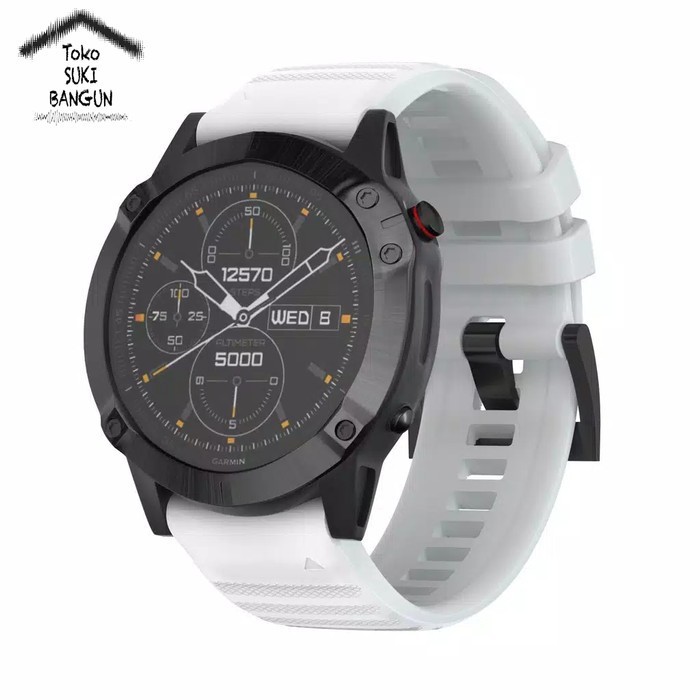 Siap- Ori Tali Jam Strap Garmin Fenix 7X 6X 5X Sapphire Pro Solar Line Strip