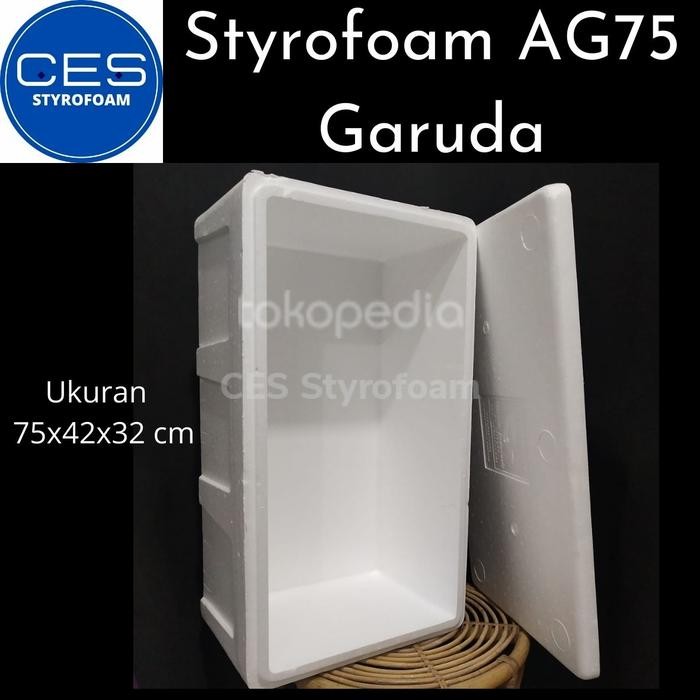 

STYROFOAM BOX AG75 GARUDA 75X42X32 CM / STEREFOAM AG 75 GARUDA