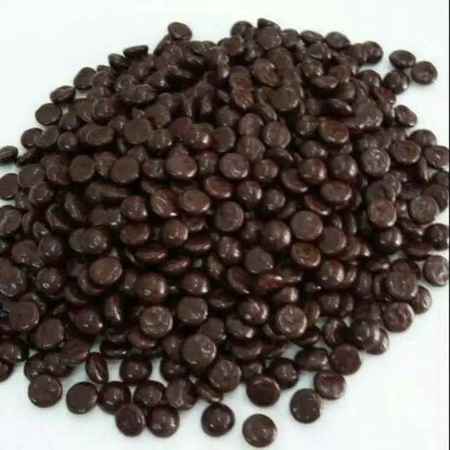 

Cokelat 1kg / cokelat / chocolate chips / coklat stengah bulat / choco chip / choc chip