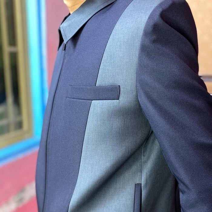 Jasket Kombinasi Premium - Fitmate Design Best Seller