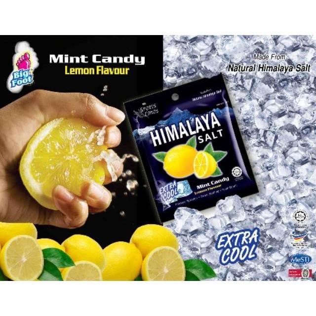 

Himalaya Salt candy /permen segar mint rasa lemon BOX -Anti Oksidan