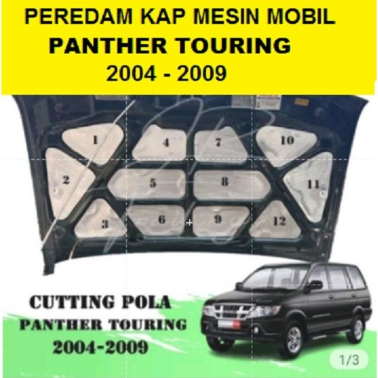 Peredam Panas Kap Mesin Panther Touring 2004-2009