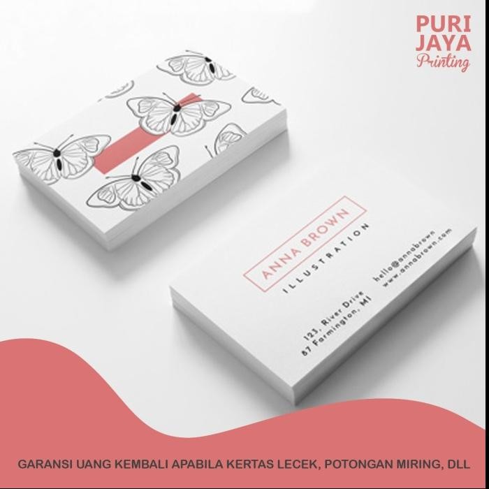 

KARTU NAMA / NAMECARD CETAK 2 SISI LAMINATING DOFF
