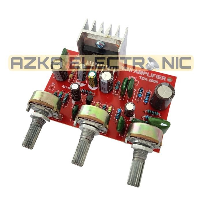 Mantap- Kit Mini Power Amplifier Speaker Aktif TDA 2005 Mono 40W 12V DC AE-60