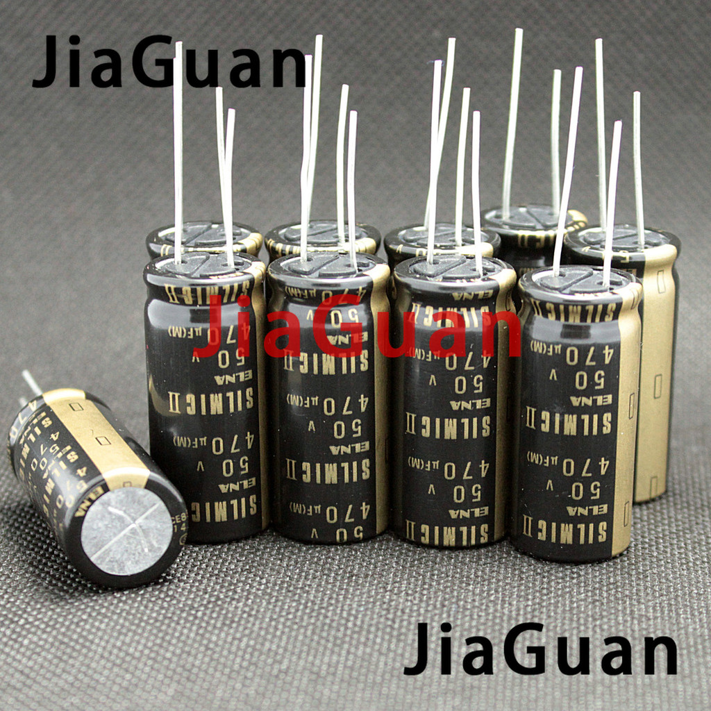 NEW 4PCS THAILAND NEW ELNA RFS SILMIC II 50V470UF 16X35.5MM SILMICII 470UF 50V hot sale 470uf/50v