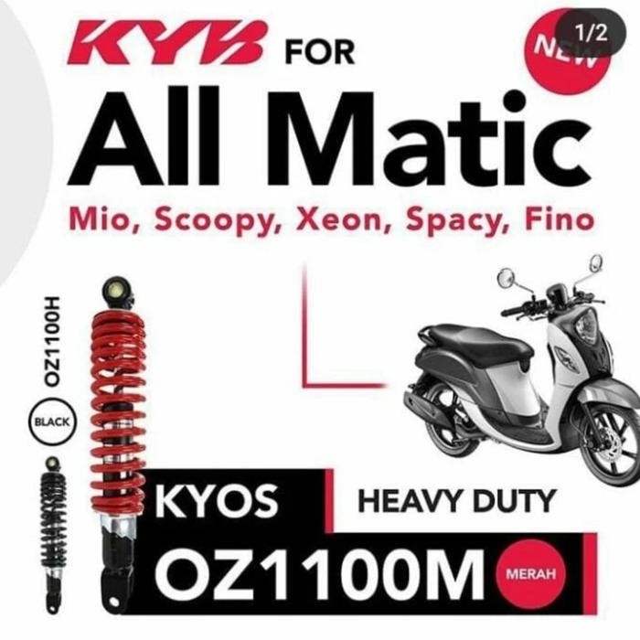 Shockbreaker Shock Belakang Beat Vario 110 Scoopy Spacy Kyb Heavy Duty