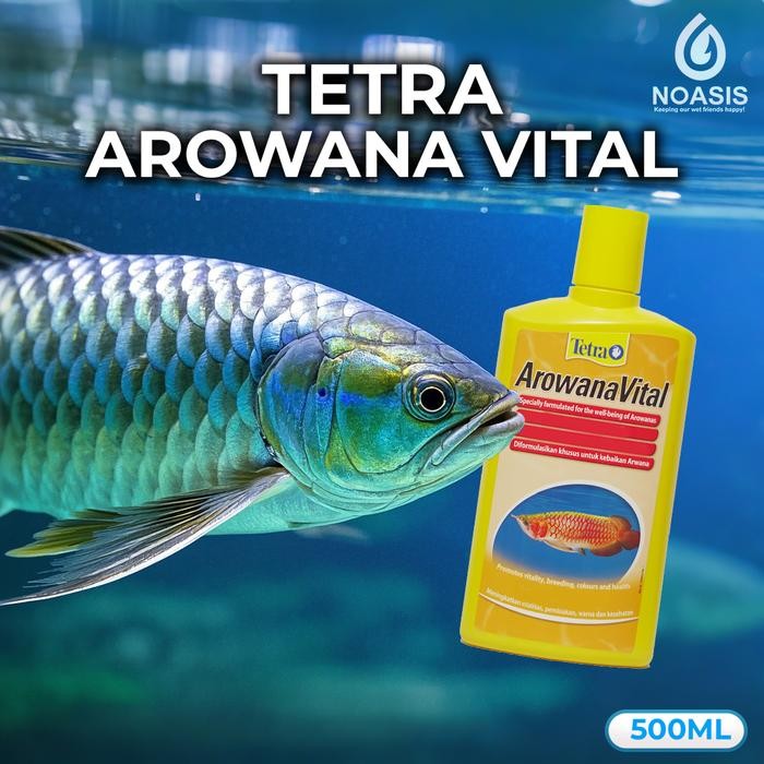 TETRA AROWANA VITAL Arwana Vital 500 Ml Multivitamin Untuk Ikan Arowana Arwana