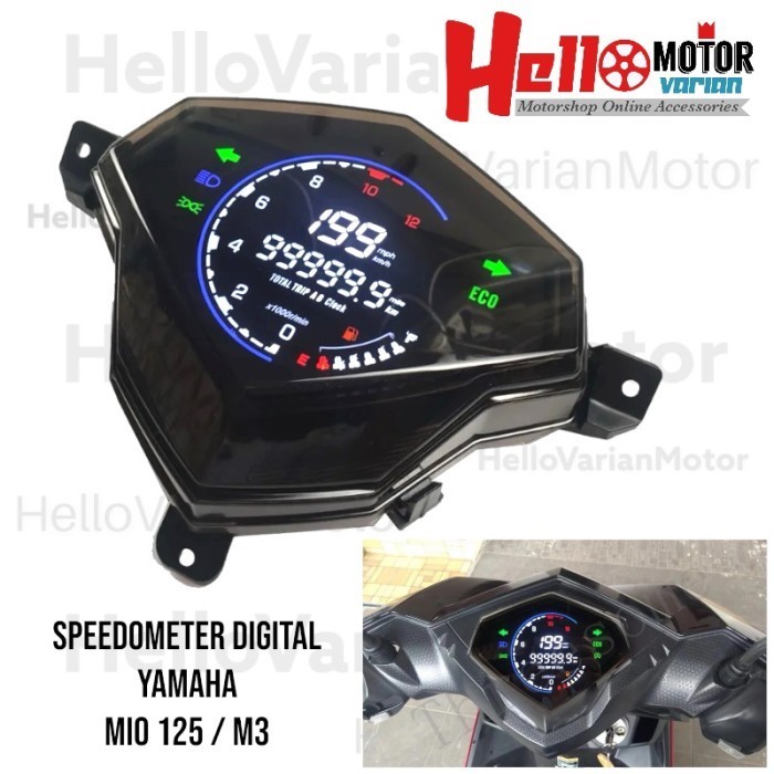 Speedometer Digital Led Yamaha Mio 110 / 125 & Mio M3