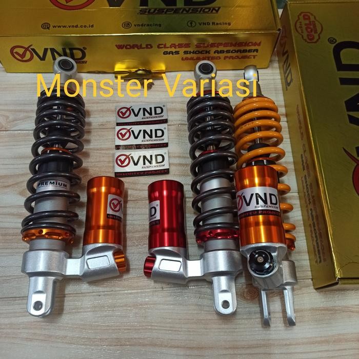 Shock Breaker Tabung Bawah Click Rebound Vario 125/150 Vnd