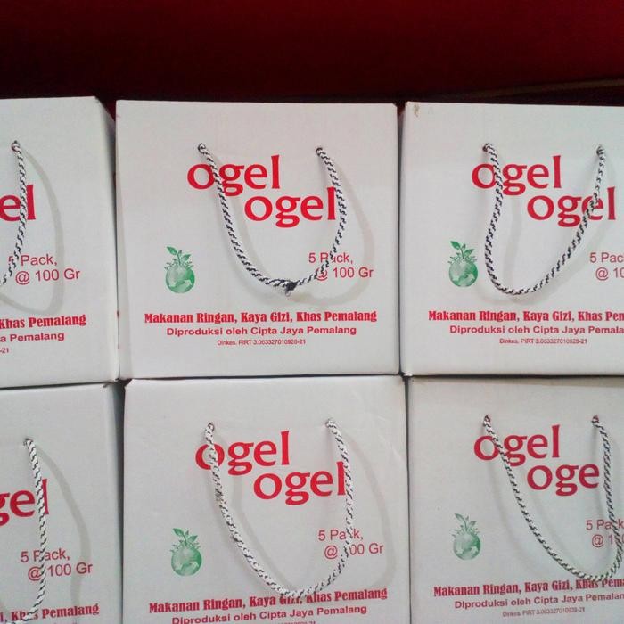

Ogel Ogel isi 5 pcs @100gr khas Kota Pemalang