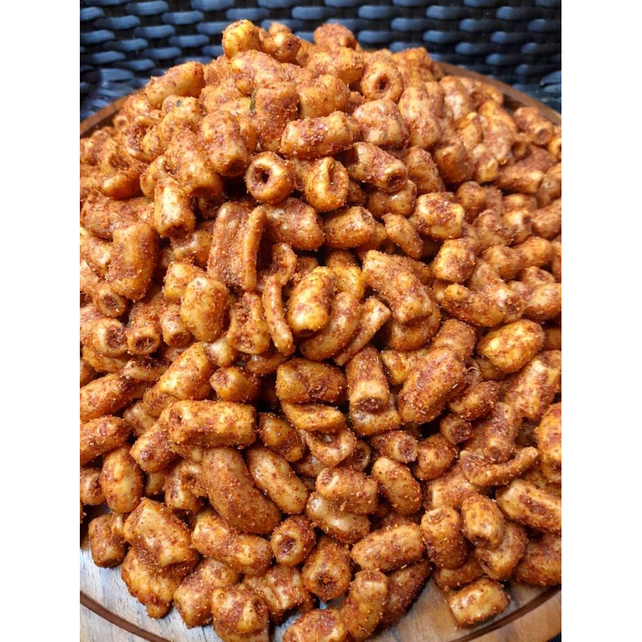 MAKARONI BANTAT 1 KG / CEMILAN KERING/ANEKA MAKARONI / ANEKA CEMILAN KERING Food Snacks Pedas