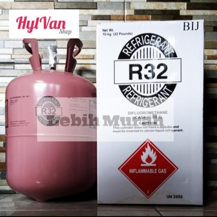 Ready Freon R32 1 kg berikut Tabung