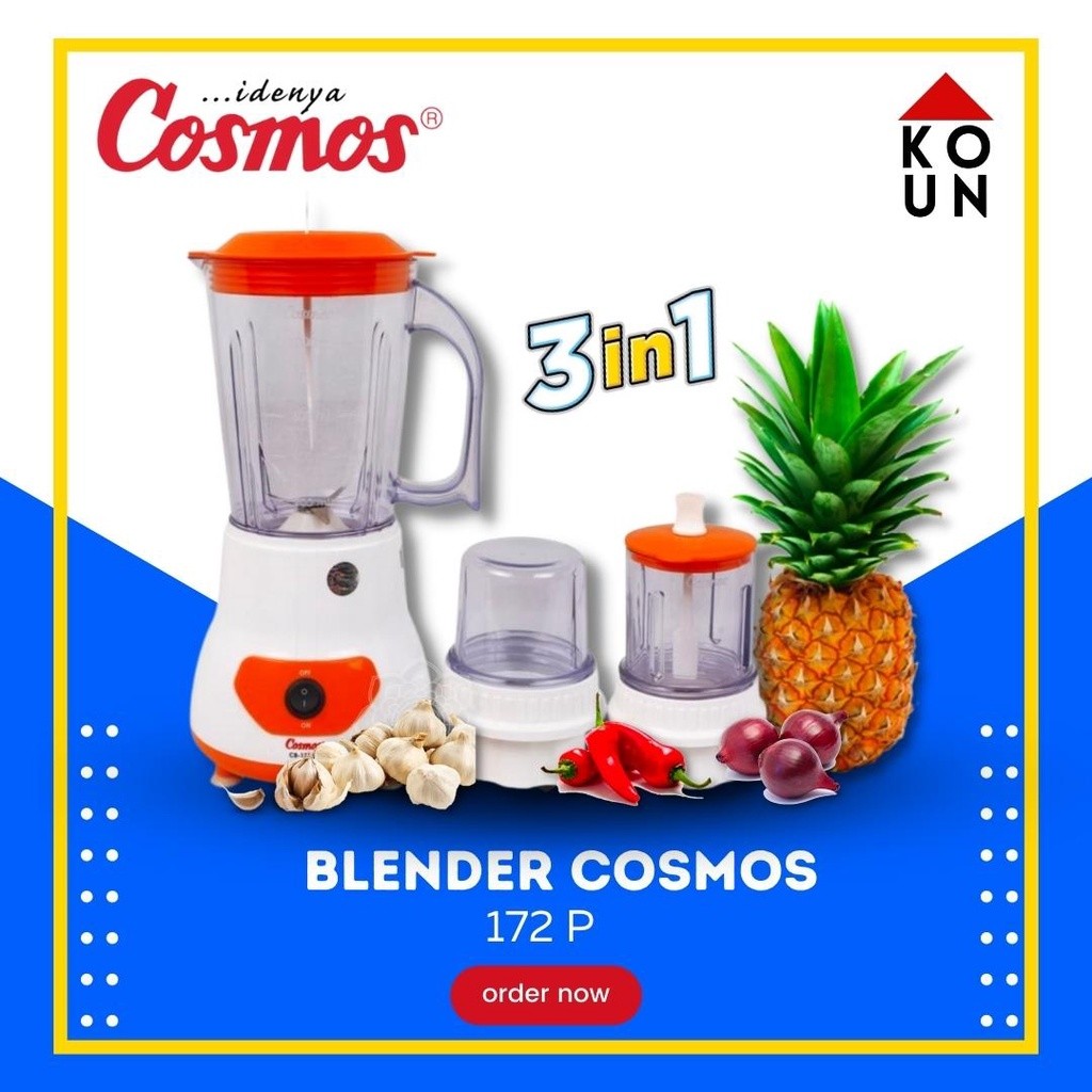 (COD READY) Blender Cosmos CB282G / CB 282 G / CB 282G / CB 282P / CB282P / CB-282P / CB 172P /