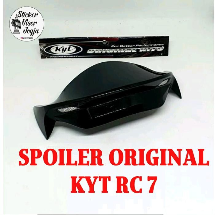 PREMIUM Spoiler Original helm KYT RC7/ RC SEVEN