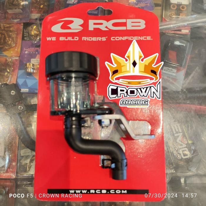 PREMIUM Tabung Minyak Rem RCB S1 Kecil Include Bracket Tabung