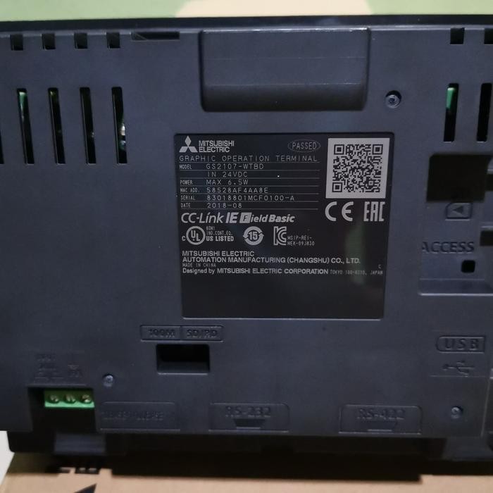 GS2107-WTBD HMI MITSUBISHI TERLARIS