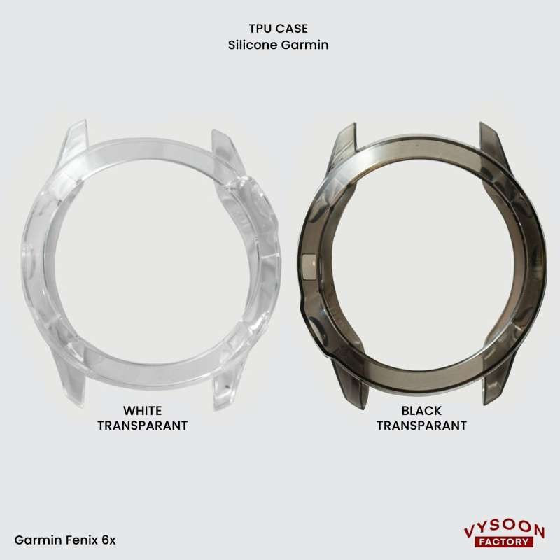 Bumper Casing Cover Protector Case Jam Garmin Fenix 6 Pro 6x Pelindung *