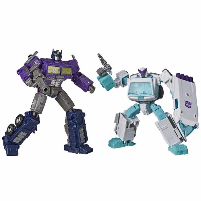 Transformers Generations Selects Shattered Glass Optimus Prime Ratchet