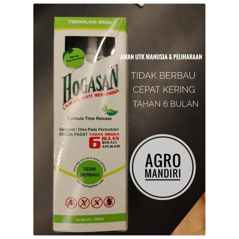 Hogasan 200 ml Cairan Spray Anti Serangga Semut, Kecoak, Rayap, Kutu