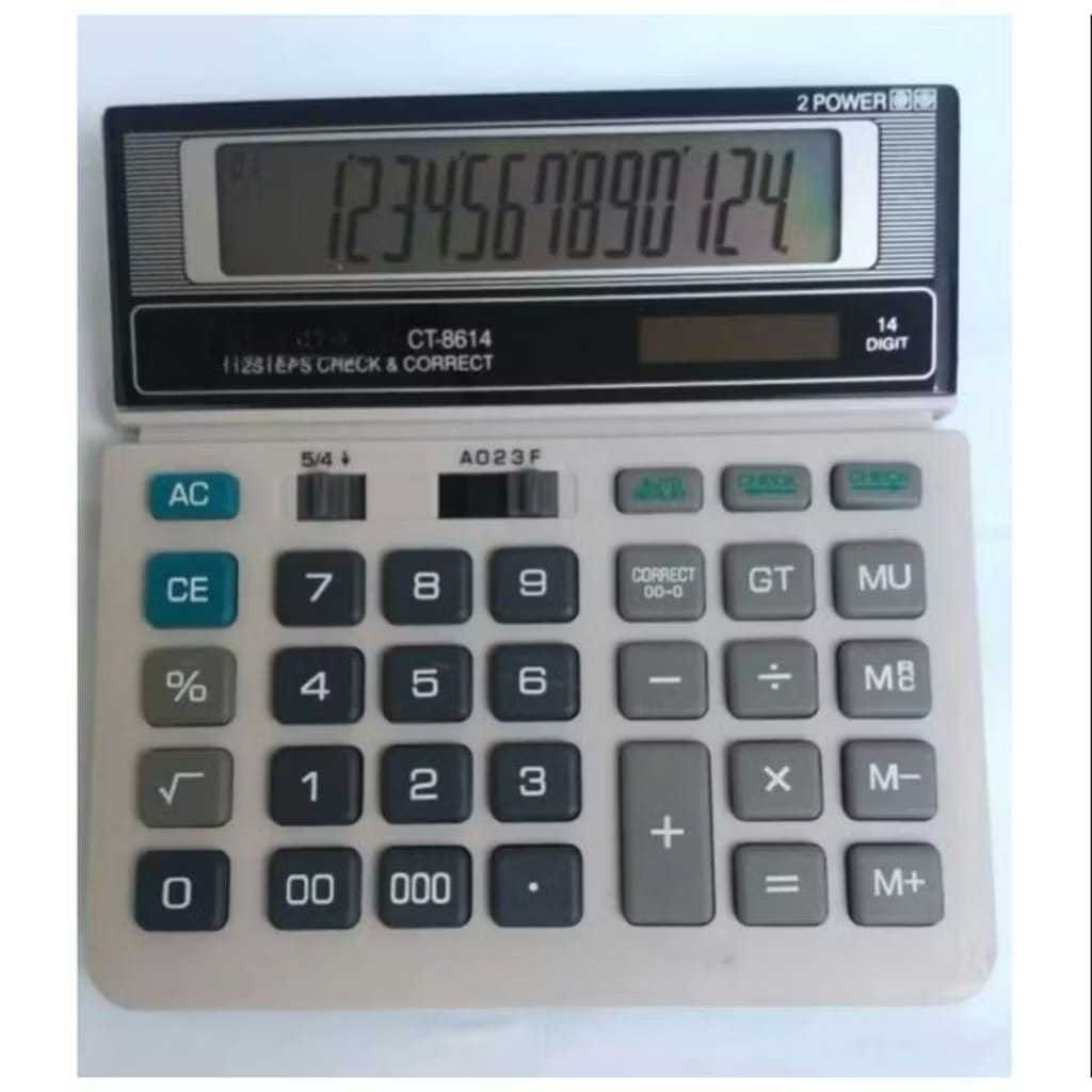 

Kalkulator SDC 8614 . Kalkulator SDC 14 Dit Calculator 8614 CT