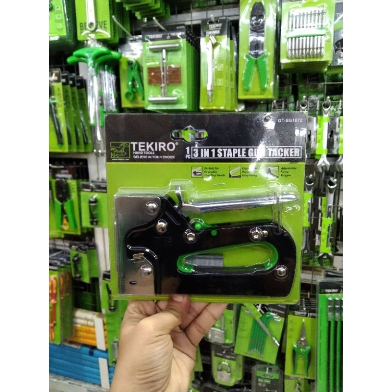 

staple 3 in 1 ukuran 6 - 14 mm / steples jok motor