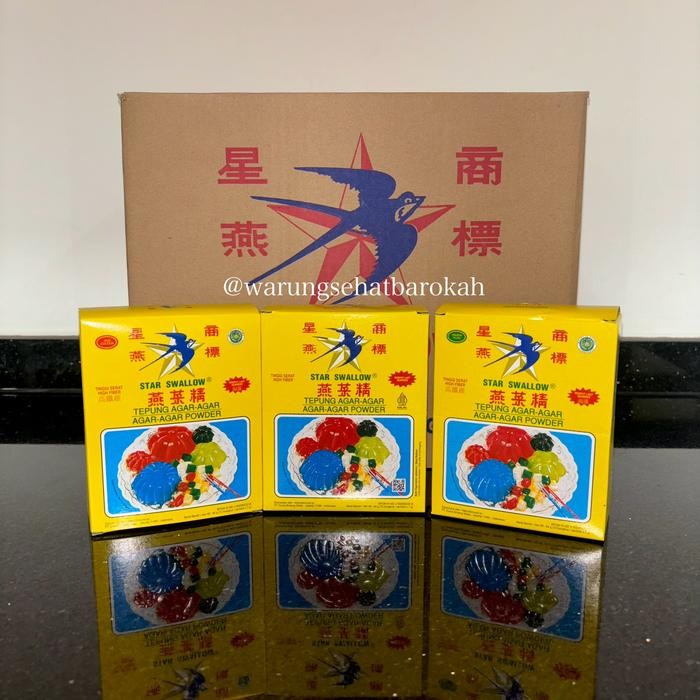 

New Agar-Agar Star Swallow 1x dos isi 12x sachet
