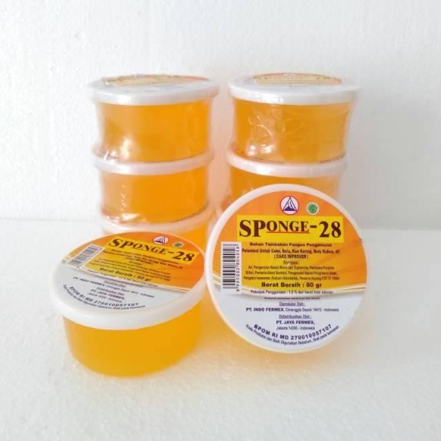 

New Sponge 28 - 80gr Emulsifier - Pengembang - Pelembut Kue
