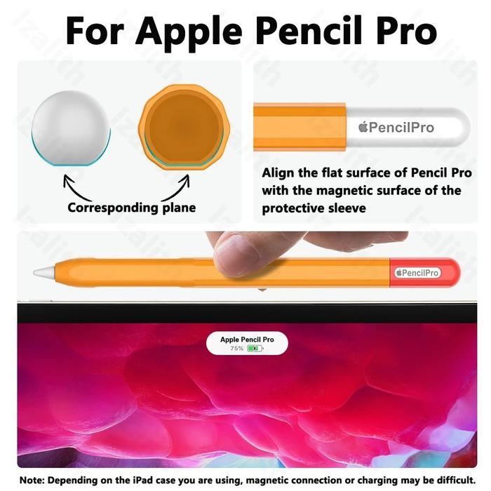 MURAH.. APPLE PENCIL PRO COVER CASE TPU SOFTCASE APPLE PENCIL PRO