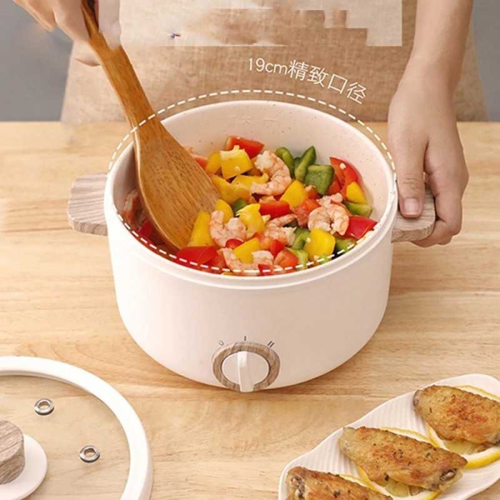 READY.. PANCI ANKALE LISTRIK MULTIFUNGSI MINI ELECTRIC RICE COOKER 600W