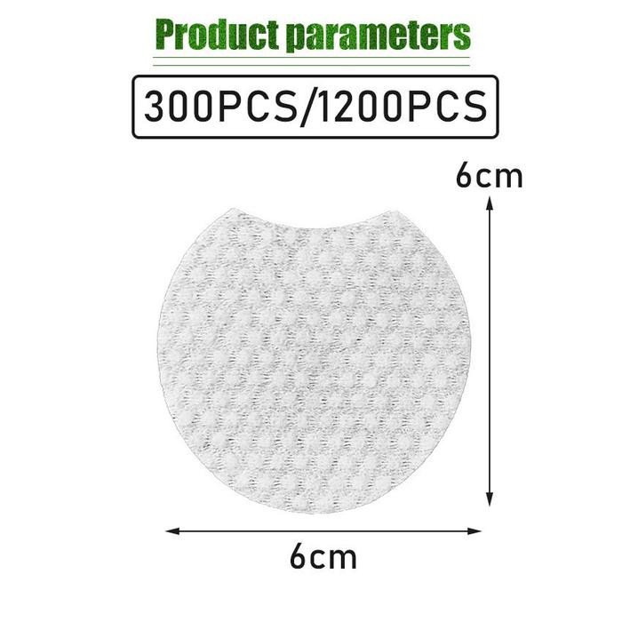 1200Pcs Cotton Pad Kapas Toner Bulat Kapas Pembersih Wajah Facial Cotton Pads Kapas Wajah Kapas