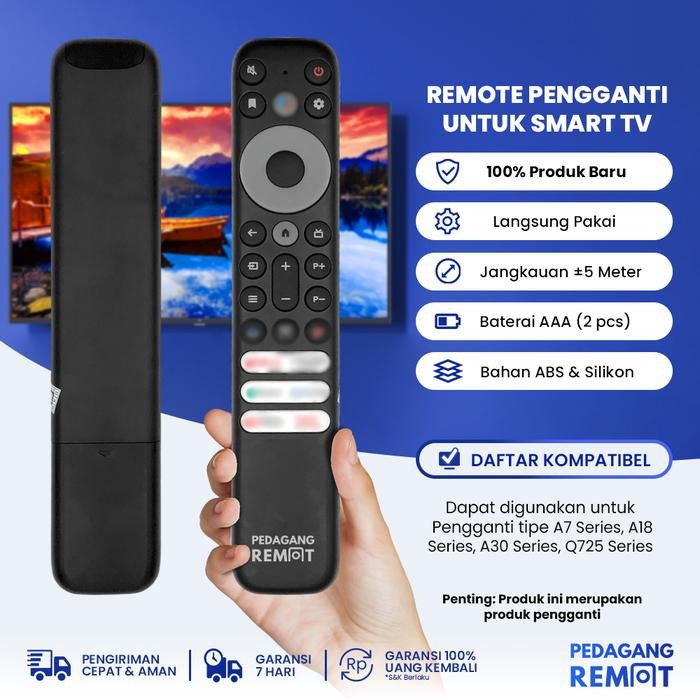 SendToday- Remote Tv Tcl Android Smart Tv Ir / Remot Tcl Android Smart Tv Lcd Led