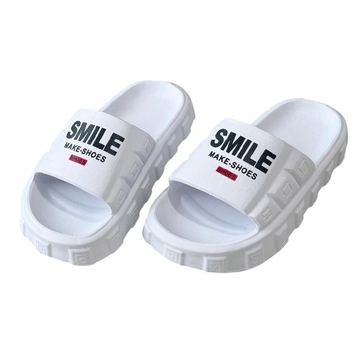 JejakKecil- Sandal Slop Anak Cowok Smile Sandal Slip On Anak Laki Laki Stti Korea Fashion